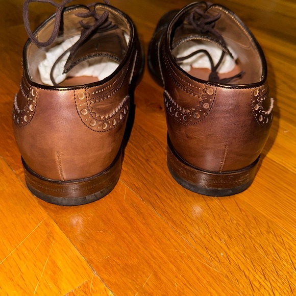 Gucci - Cap Toe Dress Shoes - Men’s Size 7 (US) - Brown - Picture 11 of 14